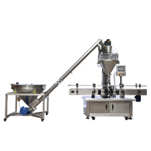 Industrial Automatic Servo Motor Auger Dried Spirulina Powder Quantitative Packaging Filling Packing Machine PET Plastic Bottle